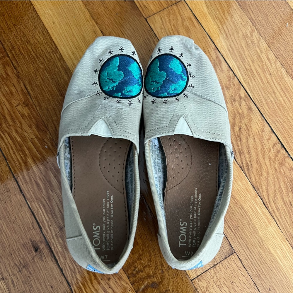 Toms Limited Edition Earth Slip On Shoes
